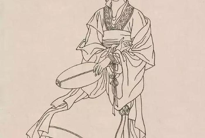 中国历史人物白描作品,中国古代人物画白描 中国历史人物白描作品,中国古代人物画白描