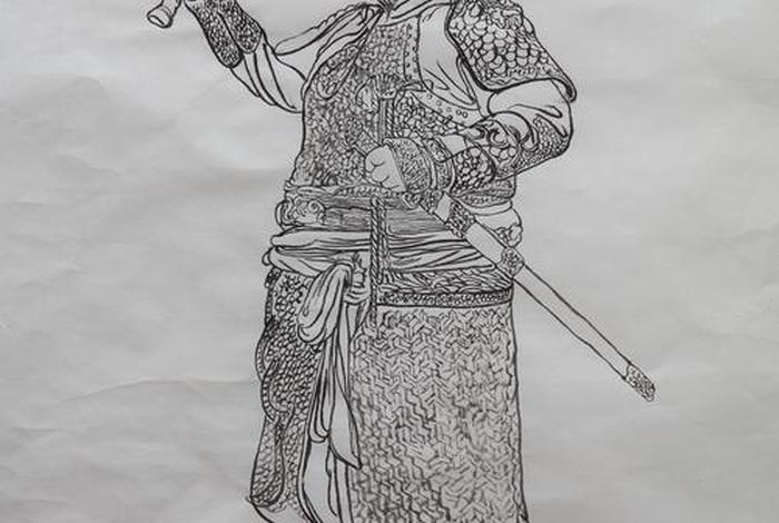 中国历史人物白描作品,中国古代人物画白描 中国历史人物白描作品,中国古代人物画白描