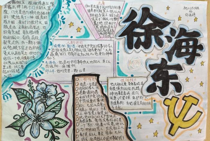 历史人物小卡片模板、历史人物小卡片简笔画