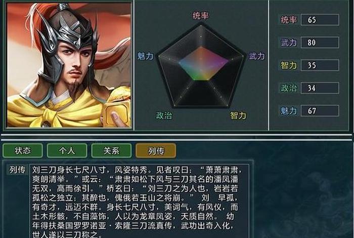 中国历史人物图鉴三国志11、三国志11人物介绍大全