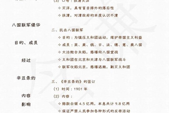 历史七八年级资料 - 七八年级历史笔记整理