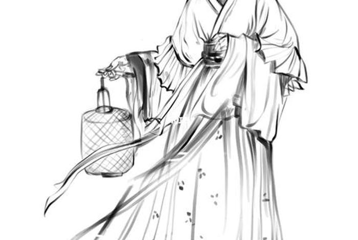 中国古代传奇人物速写 古代人物速写临摹