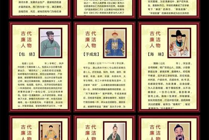 历史人物名气、历史人物名字大全及人物特点