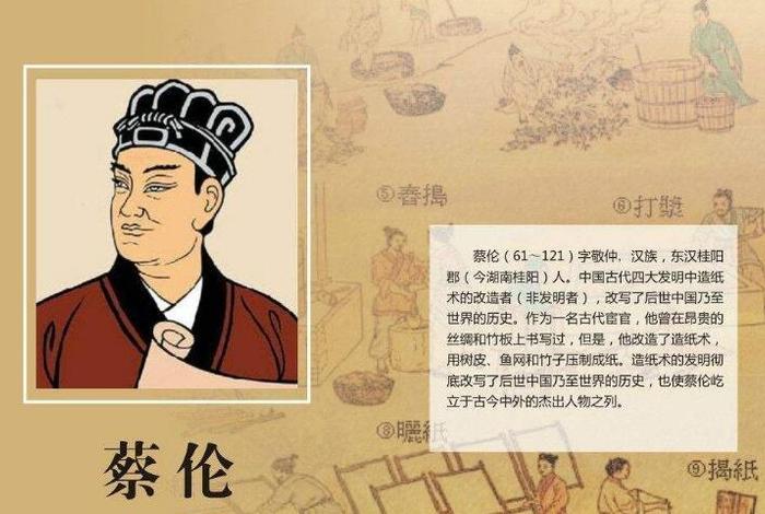 中国古代科学家蔡伦 中国古代科学家蔡伦图片