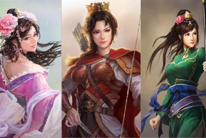 三国志14女武将，三国志14女武将数据