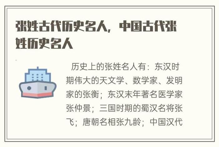 历史有哪些人姓张(有哪些历史人物姓张) 历史有哪些人姓张(有哪些历史人物姓张)