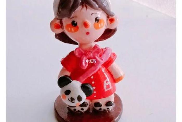 黏土手工摆件人物（粘土超萌小摆件简易）