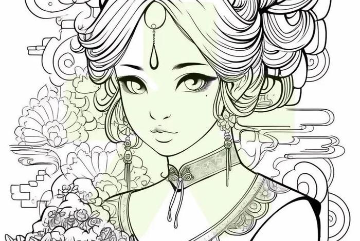 人物装饰画简笔画、人物装饰画简笔画大全 人物装饰画简笔画、人物装饰画简笔画大全