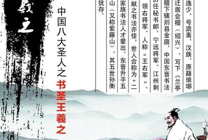 中国历史人物并称王羲之 - 王羲之是历史人物吗