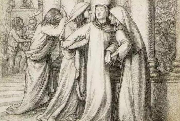 速写人物中世纪（中世纪人物绘画特点）