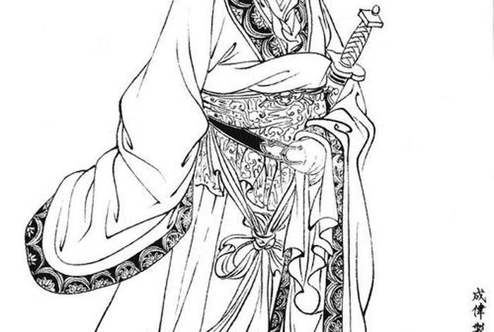 白描历史人物图片;白描人物画著名作品 白描历史人物图片;白描人物画著名作品
