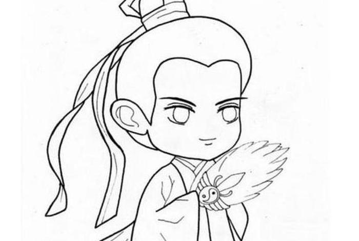 手绘历史人物大全；手绘历史人物简笔画