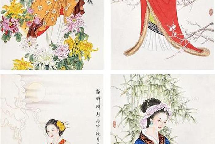 中国四大名画人物 中国四大著名的画 中国四大名画人物 中国四大著名的画