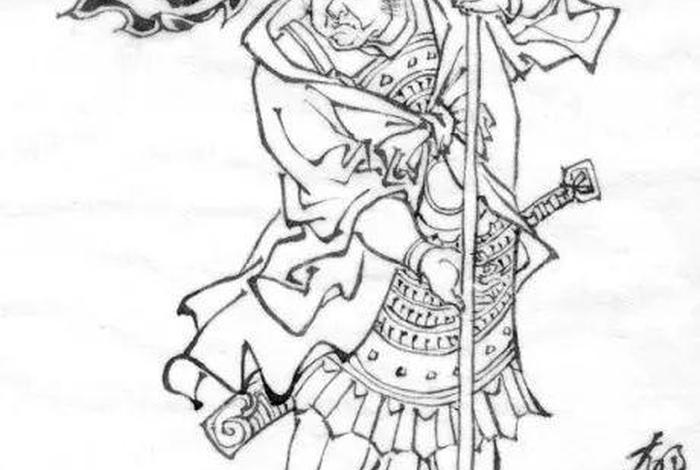 满振江水浒人物绣像 - 满振江水浒人物画谱白描 满振江水浒人物绣像 - 满振江水浒人物画谱白描