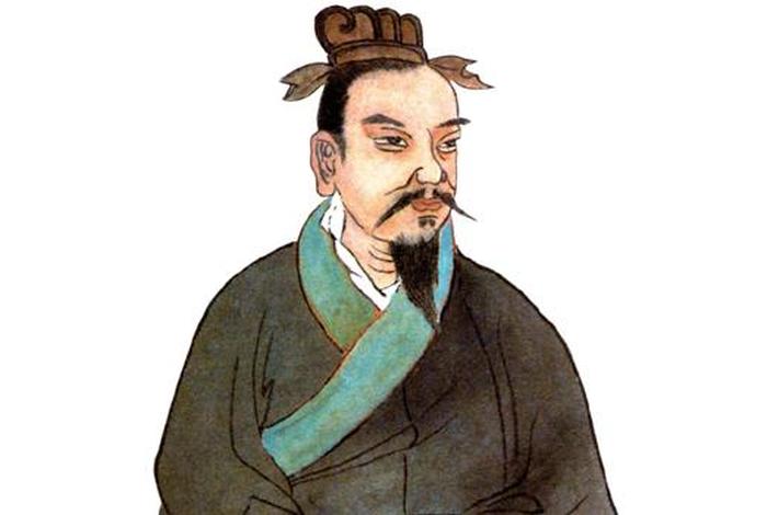 历史人物管仲画像图片；管仲的人物介绍