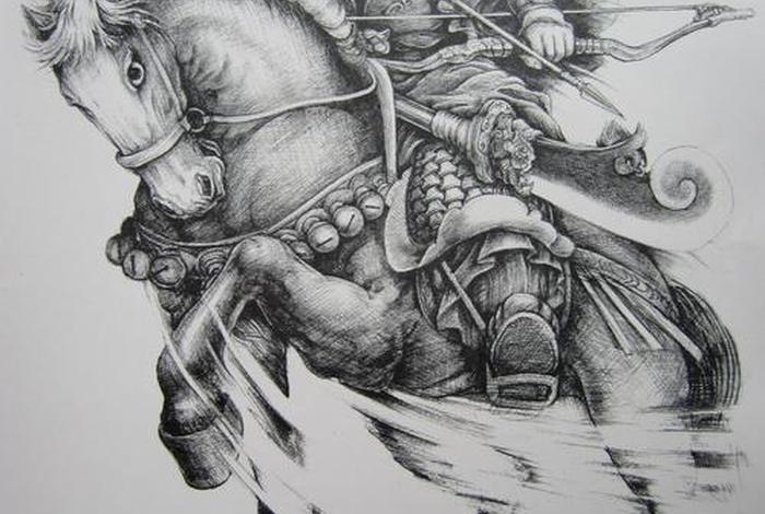 中国历史人物的纹身 中国人物纹身手稿