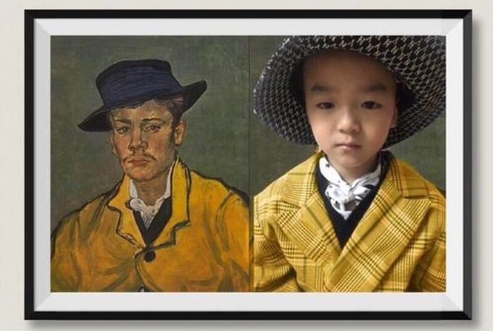 人物肖像图模仿秀、人物肖像画构图