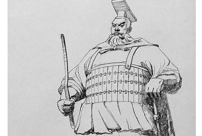 古代中国历史人物雕像是谁画的 - 古人雕像简笔画