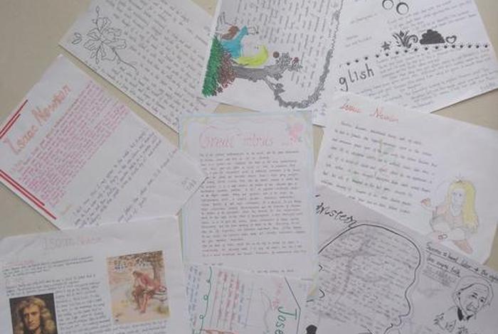 英语中国历史人物手抄报 中国历史名人英语手抄报