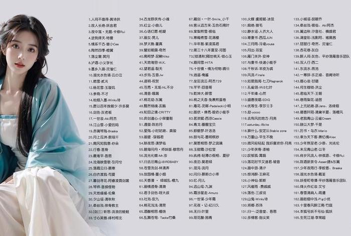 有很多历史人物的古风歌曲、有很多历史人物的古风歌曲是什么 有很多历史人物的古风歌曲、有很多历史人物的古风歌曲是什么