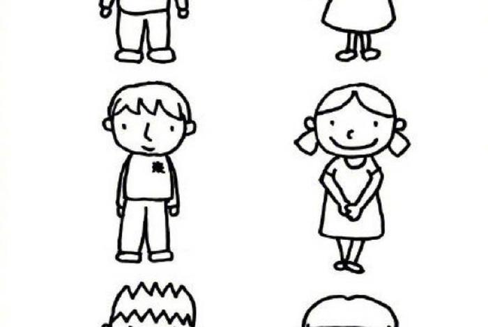 小朋友绘画人物;小朋友画人物大全图片 小朋友绘画人物;小朋友画人物大全图片