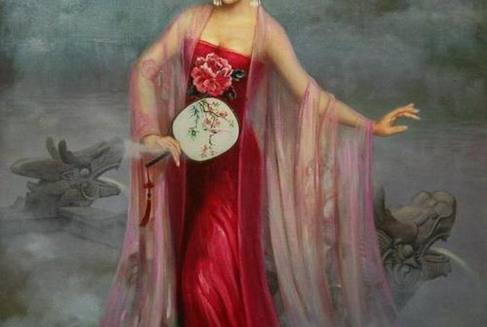 中国历史人物油画名画;中国人物油画欣赏 中国历史人物油画名画;中国人物油画欣赏