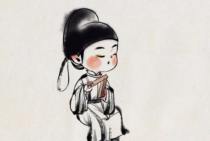 手绘古代人物图片 - 手绘古装人物图片