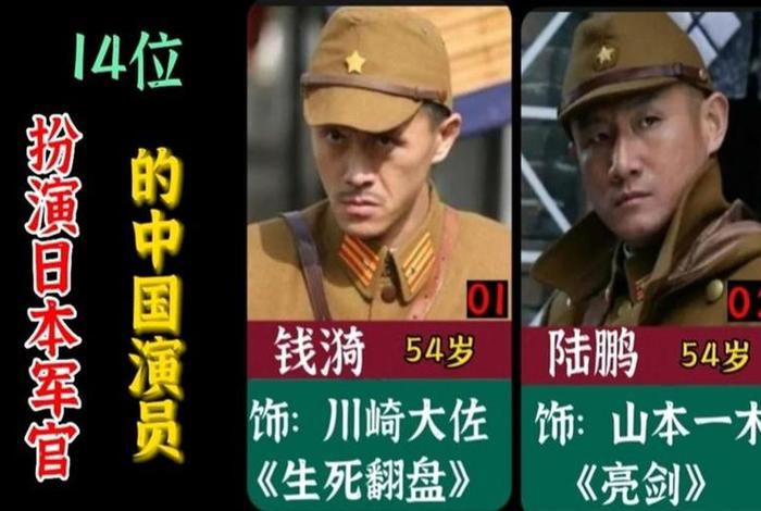 日本人演中国历史人物；日本人演中国电视剧