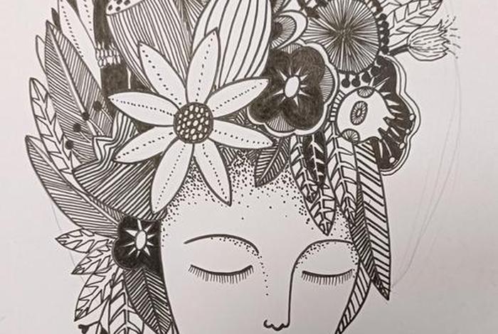 人物装饰画图片(人物装饰画图片黑白画) 人物装饰画图片(人物装饰画图片黑白画)