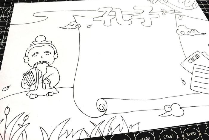 历史人物介绍手抄报模板,历史人物手抄报模板简单又漂亮四年级 历史人物介绍手抄报模板,历史人物手抄报模板简单又漂亮四年级