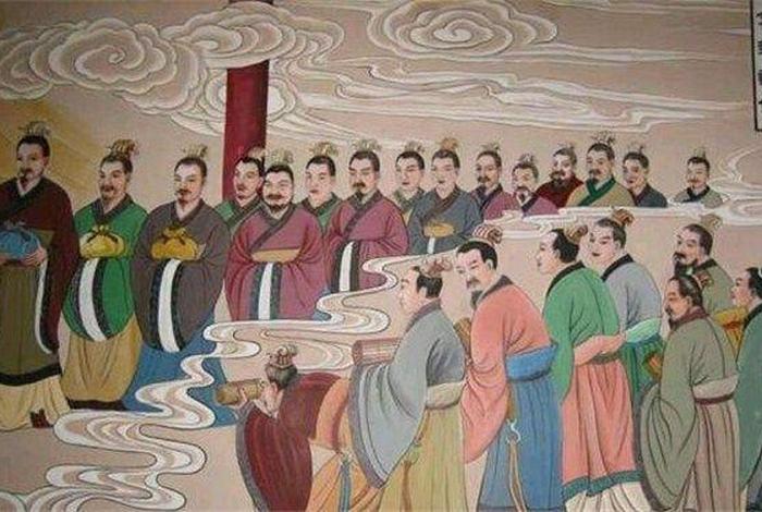 中国历史人物汇聚图片（中国历史人物汇聚图片大全）