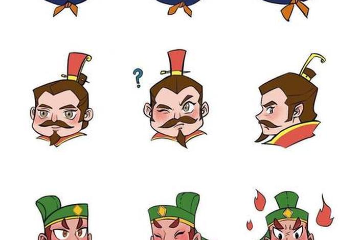 漫画三国中国历史人物有哪些、三国漫画形象 漫画三国中国历史人物有哪些、三国漫画形象