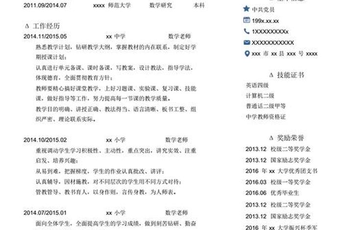 人物履历简介模板;人物履历是什么意思 人物履历简介模板;人物履历是什么意思