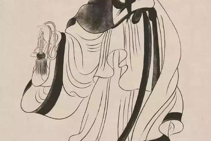 历代白描人物画；历代白描人物画像