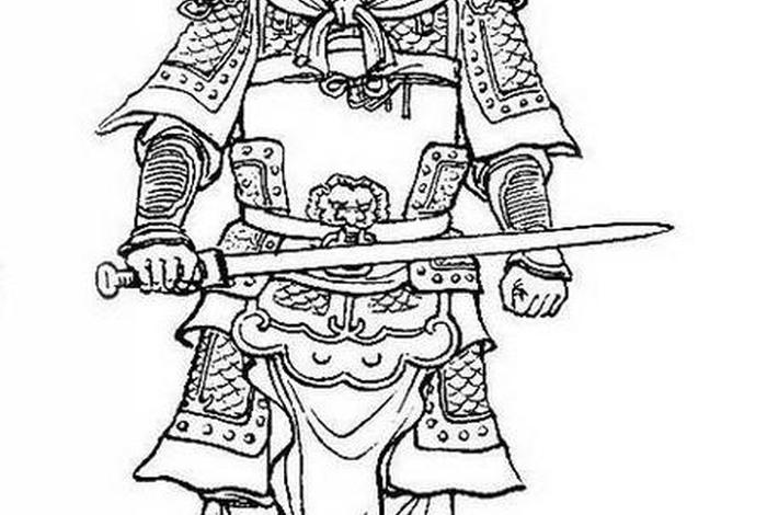 中国历史人物卡片简笔画(历史人物卡片简笔画赵云) 中国历史人物卡片简笔画(历史人物卡片简笔画赵云)