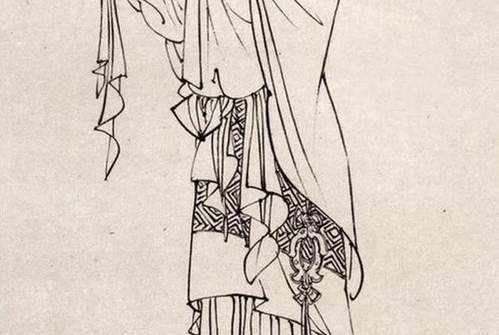 古代人物白描120幅 - 古代人物白描画稿