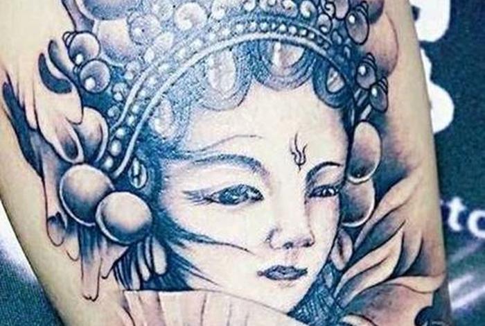 中国传统人物纹身、中国传统纹样人物