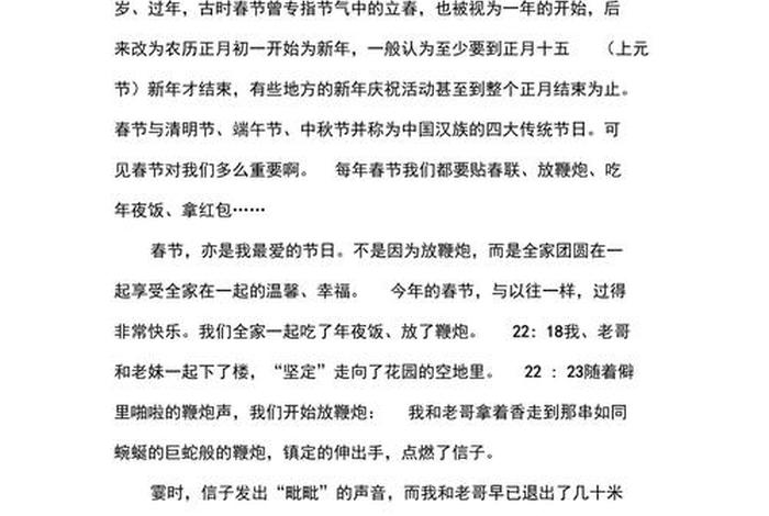 我看中国人过春节作文600字、我看中国的节日