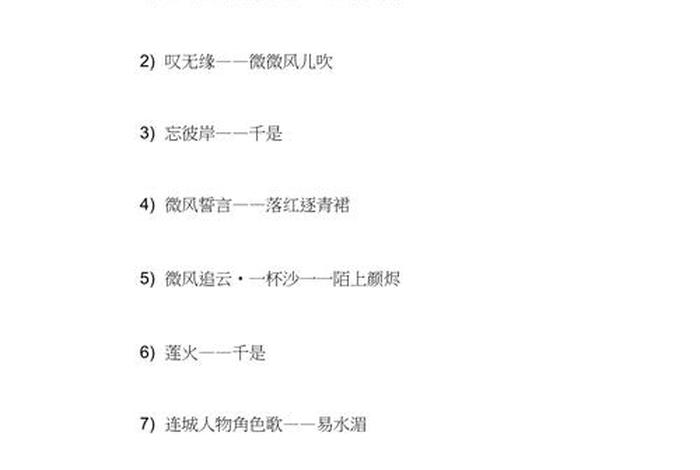 有很多历史人物的古风歌曲、有很多历史人物的古风歌曲是什么 有很多历史人物的古风歌曲、有很多历史人物的古风歌曲是什么