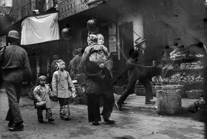 1900年中国老百姓人物照片，1911年的中国老百姓