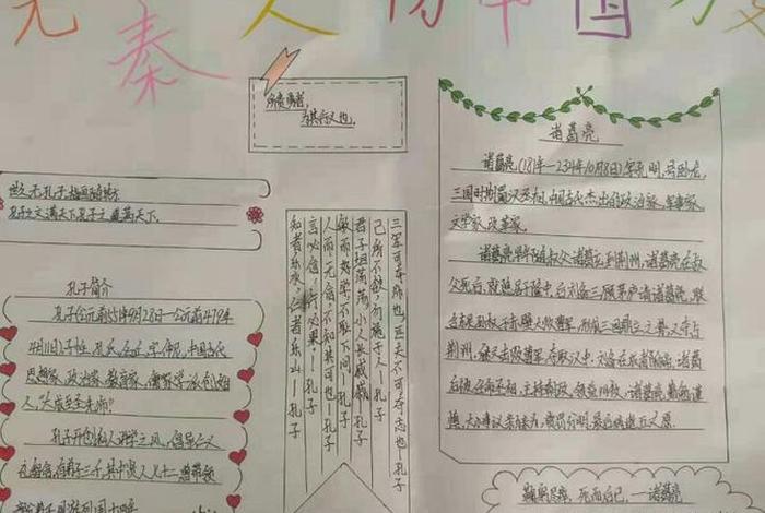 中国历史人物大全 先秦人物、先秦历史人物手抄报 中国历史人物大全 先秦人物、先秦历史人物手抄报