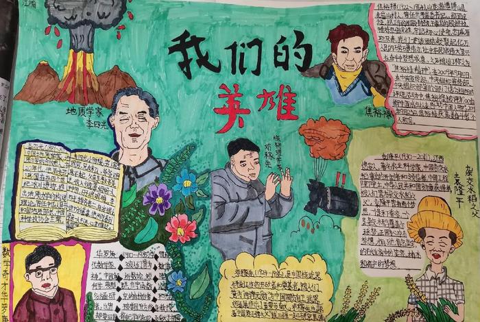 语文手抄报名人故事；语文手抄报名人故事怎么写