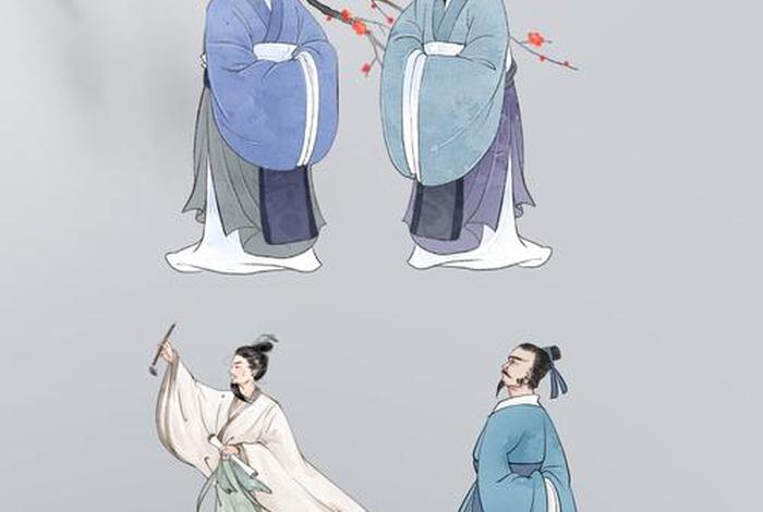 中国历史人物合集背景图，历史人物背景图片