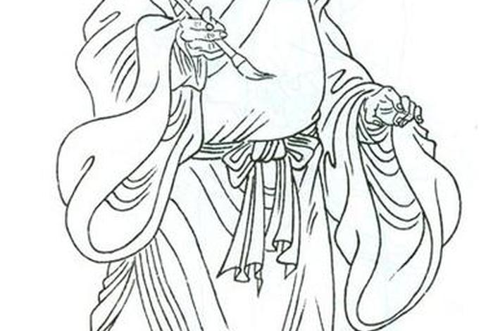 水浒人物白描画像大全 水浒传里的人物白描画简单 水浒人物白描画像大全 水浒传里的人物白描画简单