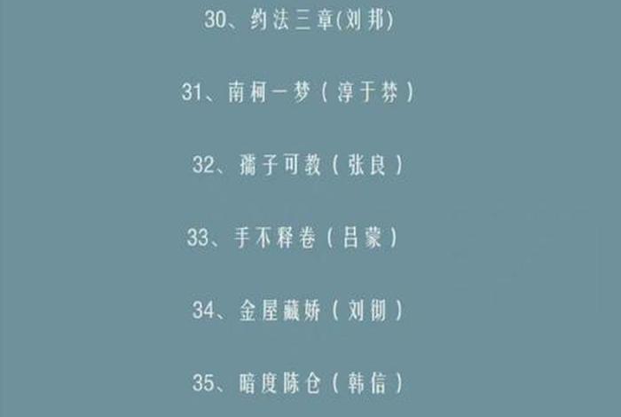 中国历史人物与成语大全及解释 - 历史人物成语大全 四字成语 中国历史人物与成语大全及解释 - 历史人物成语大全 四字成语