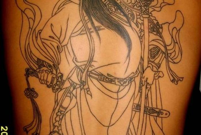 中国名人纹身 - 中国著名纹身大师作品 中国名人纹身 - 中国著名纹身大师作品