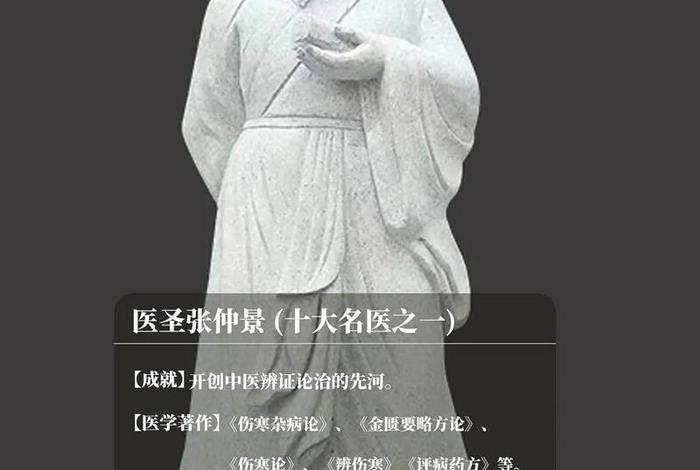 中国历史人物张仲景事迹介绍 历史人物张仲景的故事