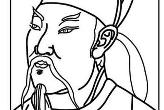 历史人物李白画像 - 历史人物李白简笔画 历史人物李白画像 - 历史人物李白简笔画