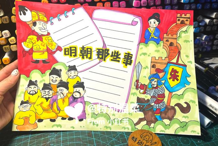 明朝历史人物 - 明朝历史人物手抄报