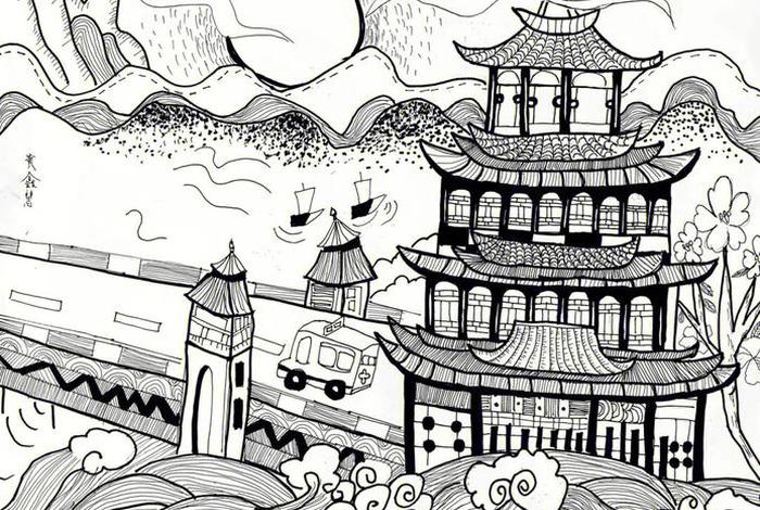 历史人物建筑绘画 - 历史人物建筑绘画图片大全 历史人物建筑绘画 - 历史人物建筑绘画图片大全